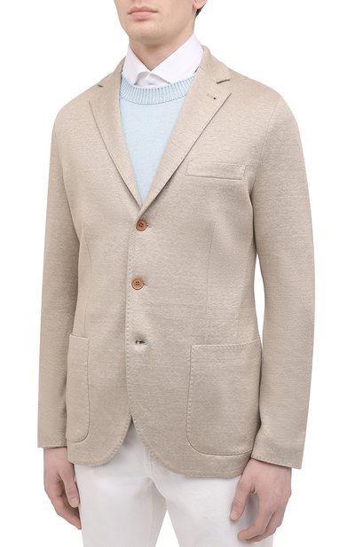 Льняной пиджак LORO PIANA, арт. FAL6386, фото 3