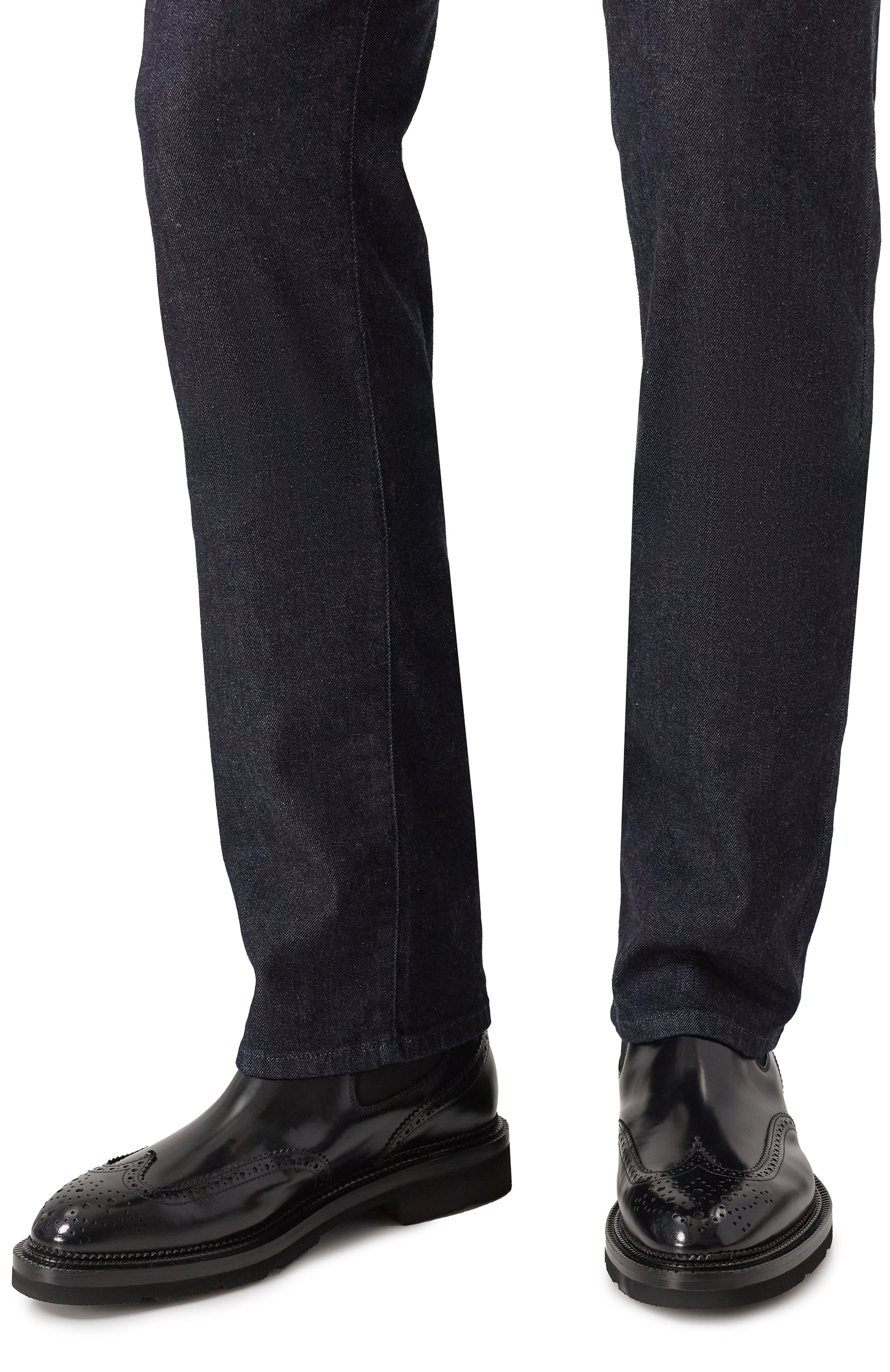 Кожаные челси colin SANTONI, арт. MCCG19116JL4GNTG, фото 3