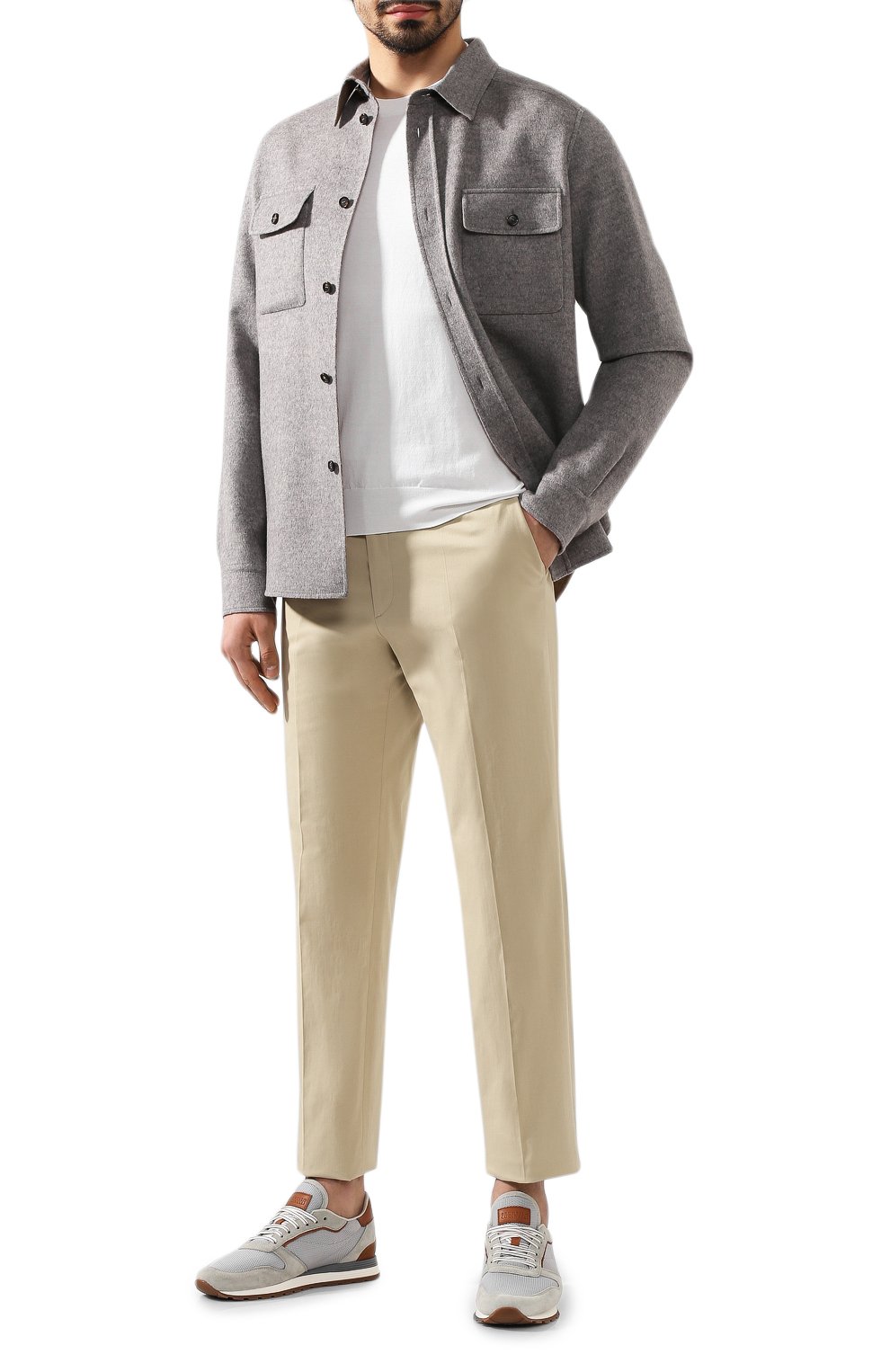 Хлопковый джемпер FIORONI белого цвета по цене 41300 руб., арт. MK20260A2, фото 2 Хлопковый джемпер FIORONI, арт. MK20260A2, фото 2