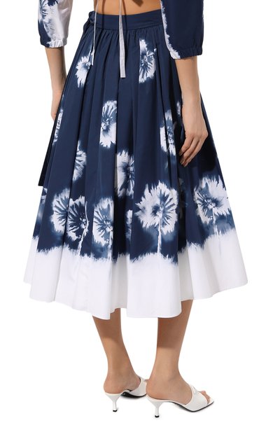 Хлопковая юбка PRADA, арт. P103T-1ZBQ-F057L-211, фото 4