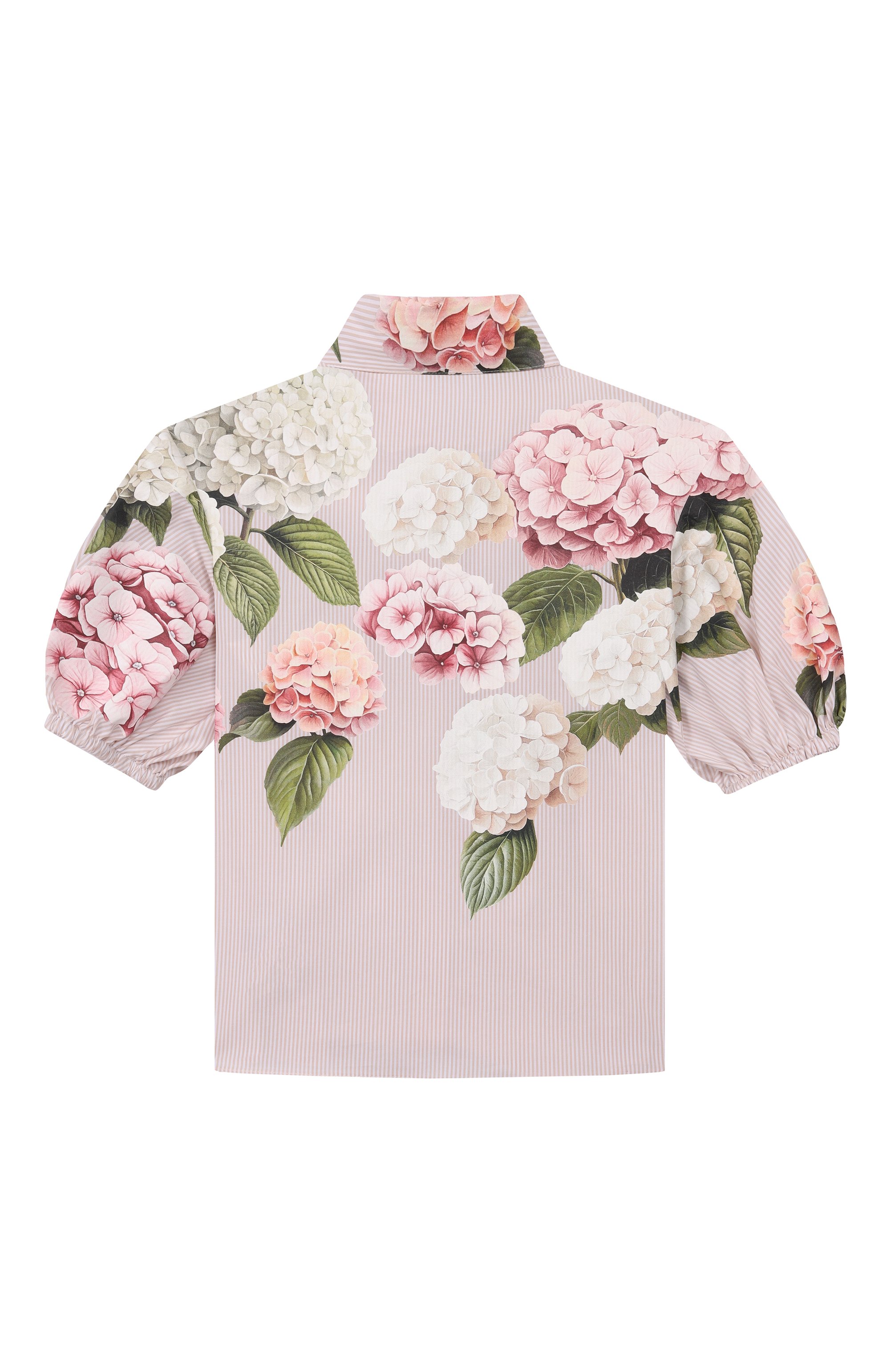 Хлопковая рубашка DOLCE & GABBANA светло-розового цвета по цене 65950 руб., арт. L56S23/FI5NR_001, фото 2 Хлопковая рубашка DOLCE & GABBANA, арт. L56S23/FI5NR_001, фото 2