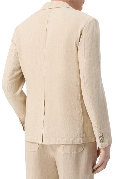 Льняной пиджак 120% LINO, арт. 33ALIM8918/0253/000, фото 4