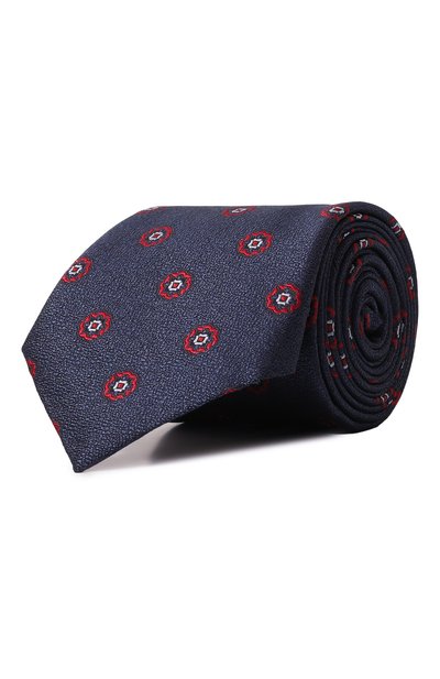 Мужской шелковый галстук CANALI, арт. 18/HJ04073