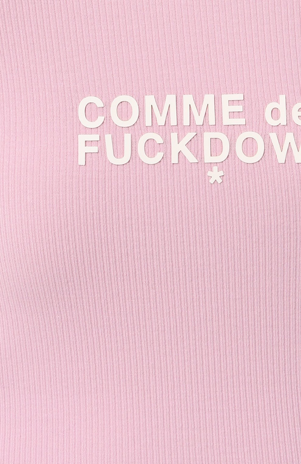Хлопковое платье COMME DES FUCKDOWN, арт. CFABW00027, фото 5
