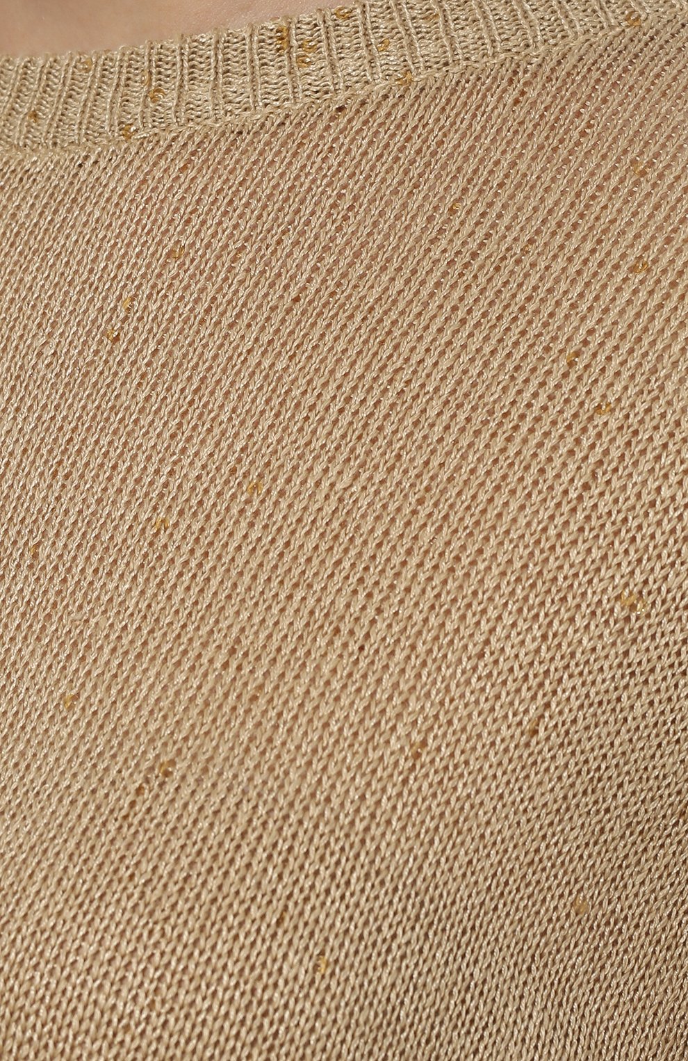 Свитер из смеси льна и шелка BRUNELLO CUCINELLI, арт. M10550200, фото 5