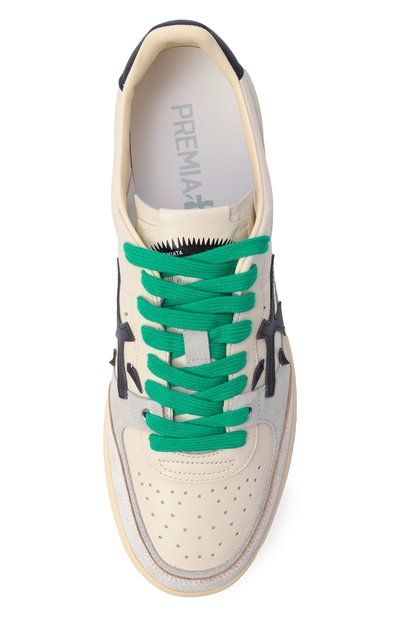 Кожаные кеды bskt clay PREMIATA, арт. BSKTCLAY/VAR 7262, фото 5