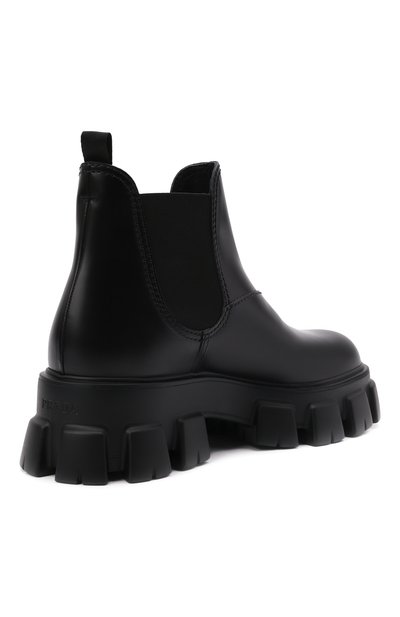 Кожаные челси monolith PRADA, арт. 2TE174-B4L-F0002, фото 4