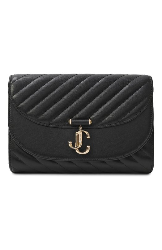 Клатч Curve Jimmy Choo AVN CURVE CLUTCH/HBU Чёрный AVN CURVE CLUTCH/HBU
