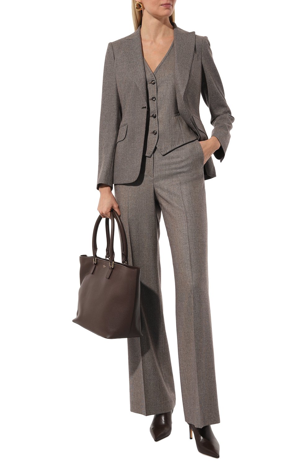 Жилет из шерсти и кашемира KITON, арт. D47456K0104E05, фото 2