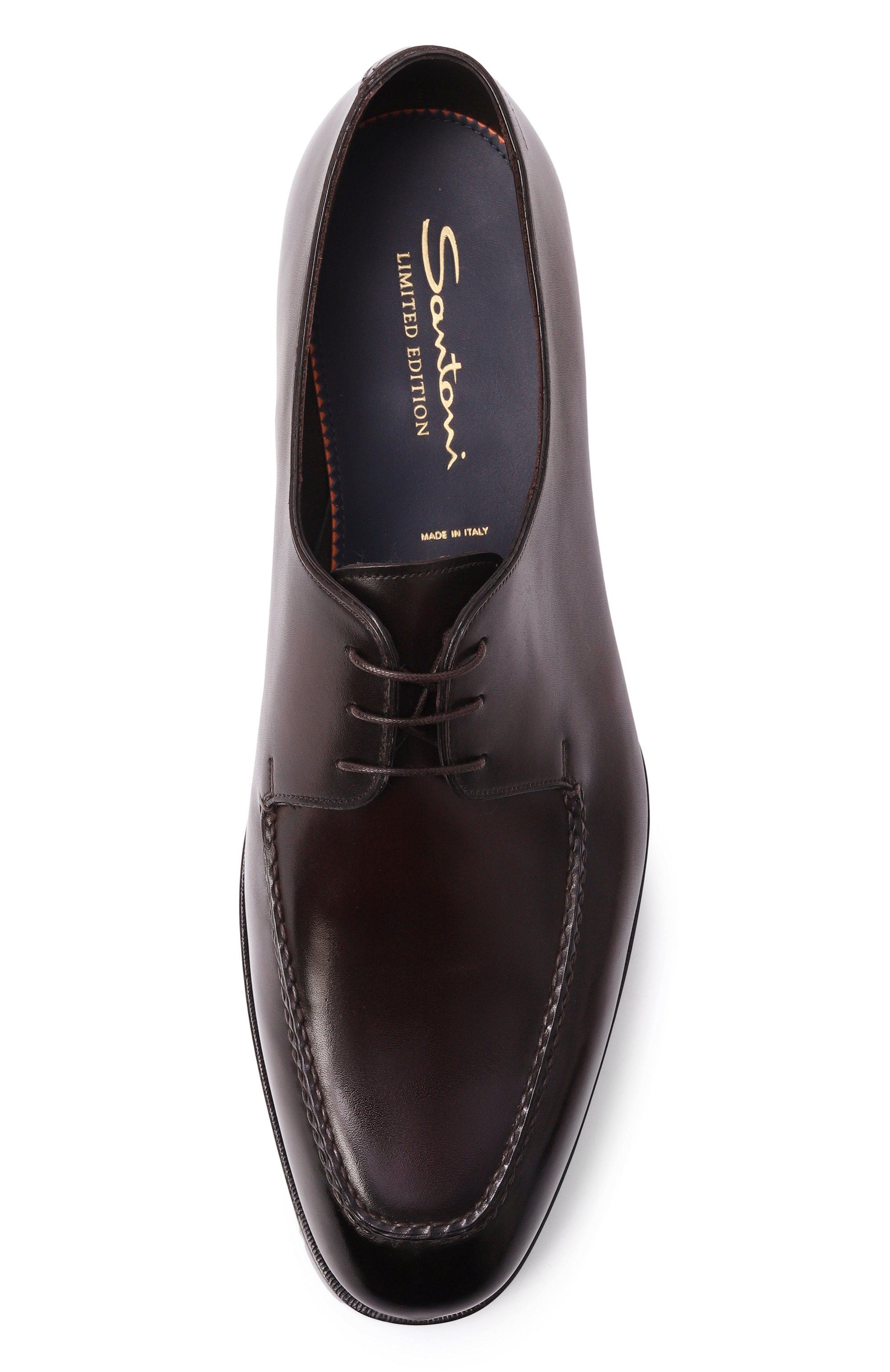 Кожаные дерби adrian SANTONI, арт. MLAG18888DD3HF0Y, фото 6