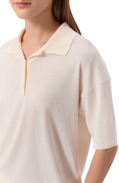 Поло из шерсти и шелка 12 STOREEZ, арт. 137031, фото 5