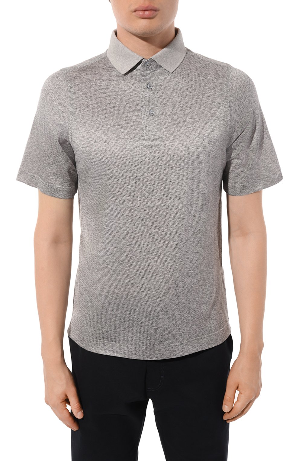 Поло из шелка и хлопка ZILLI, арт. KBP002ZS56095ZS0SE738, фото 3