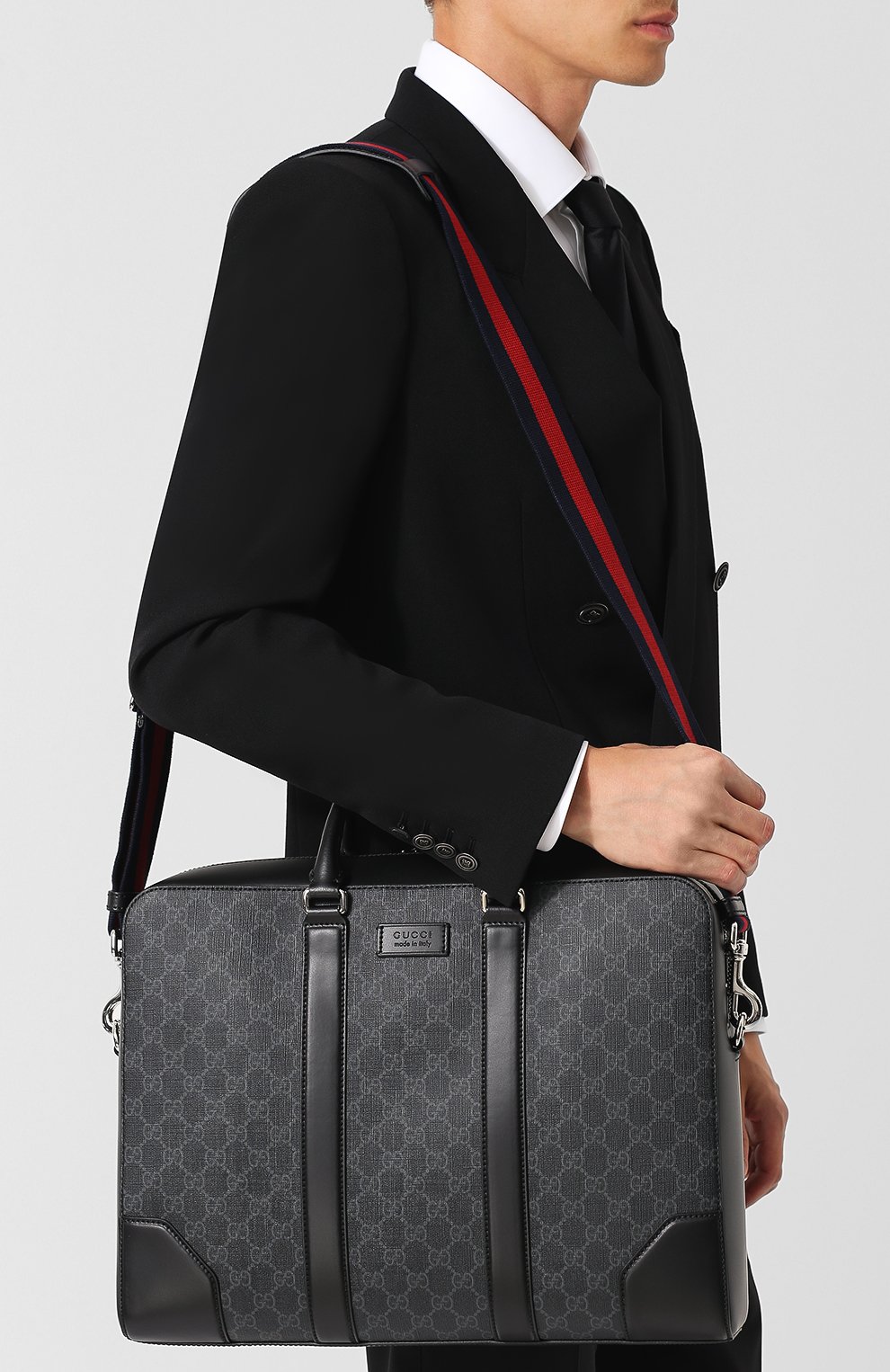 Сумка gg supreme для ноутбука с плечевым ремнем GUCCI, арт. 474134/K5RLN, фото 5
