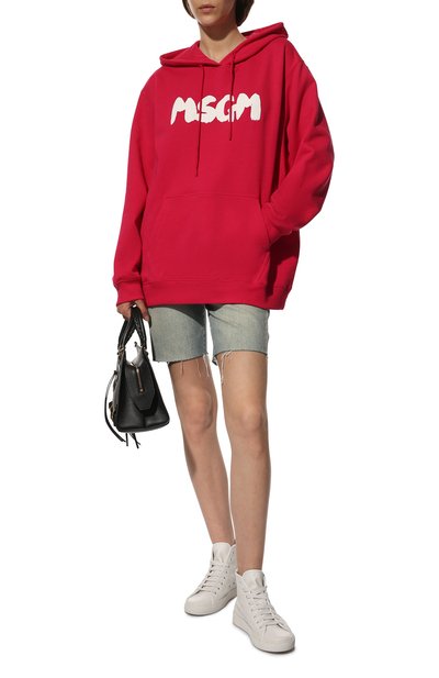 Хлопковое худи MSGM, арт. 3341MDM182 227799, фото 2