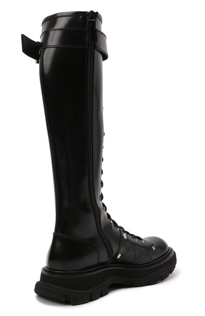 Кожаные сапоги ALEXANDER MCQUEEN, арт. 595466/WHZ81, фото 4