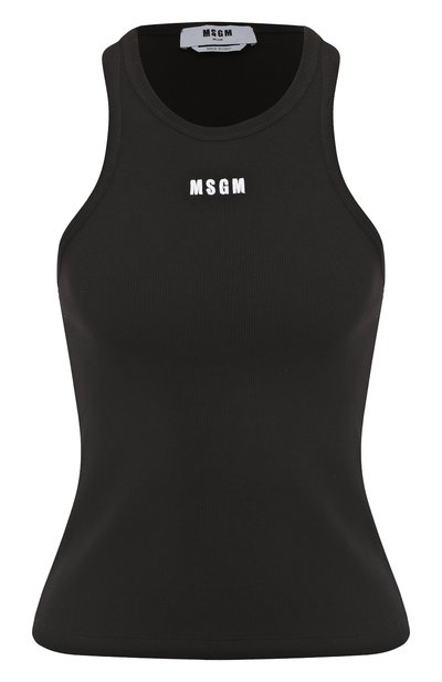 Хлопковая майка MSGM, арт. 3441MDT68 237120, фото 1