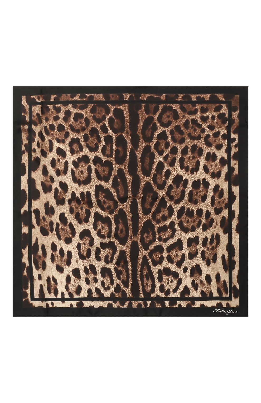 Шелковый платок DOLCE & GABBANA, арт. FN093R/GDCF5, фото 4