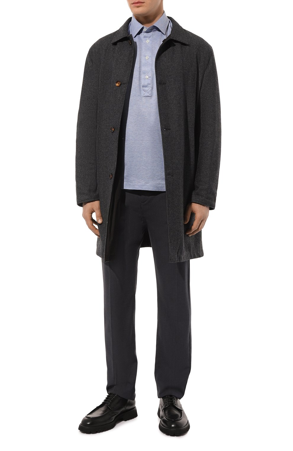 Шерстяные брюки CANALI, арт. V1659/AR05087, фото 2