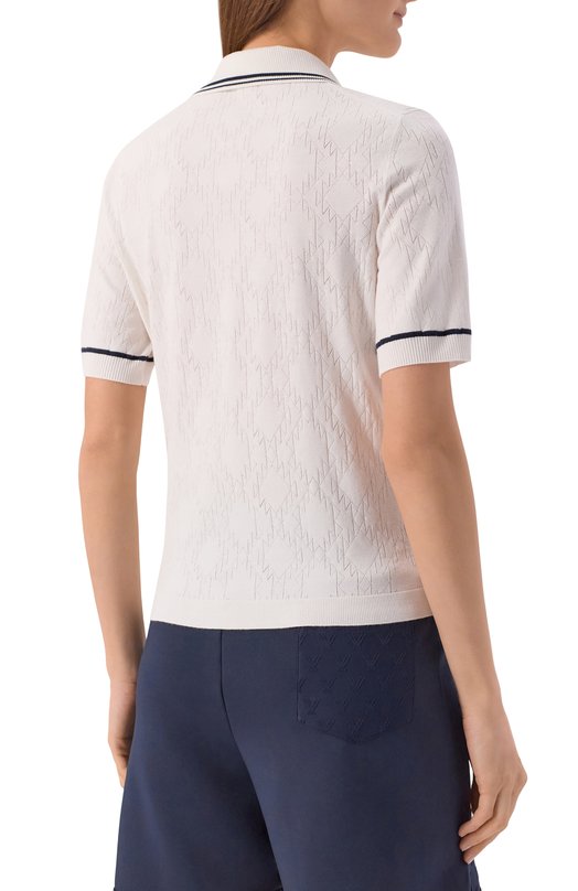 Поло из вискозы Bogner 82949522 Белый  82949522 Фото 4