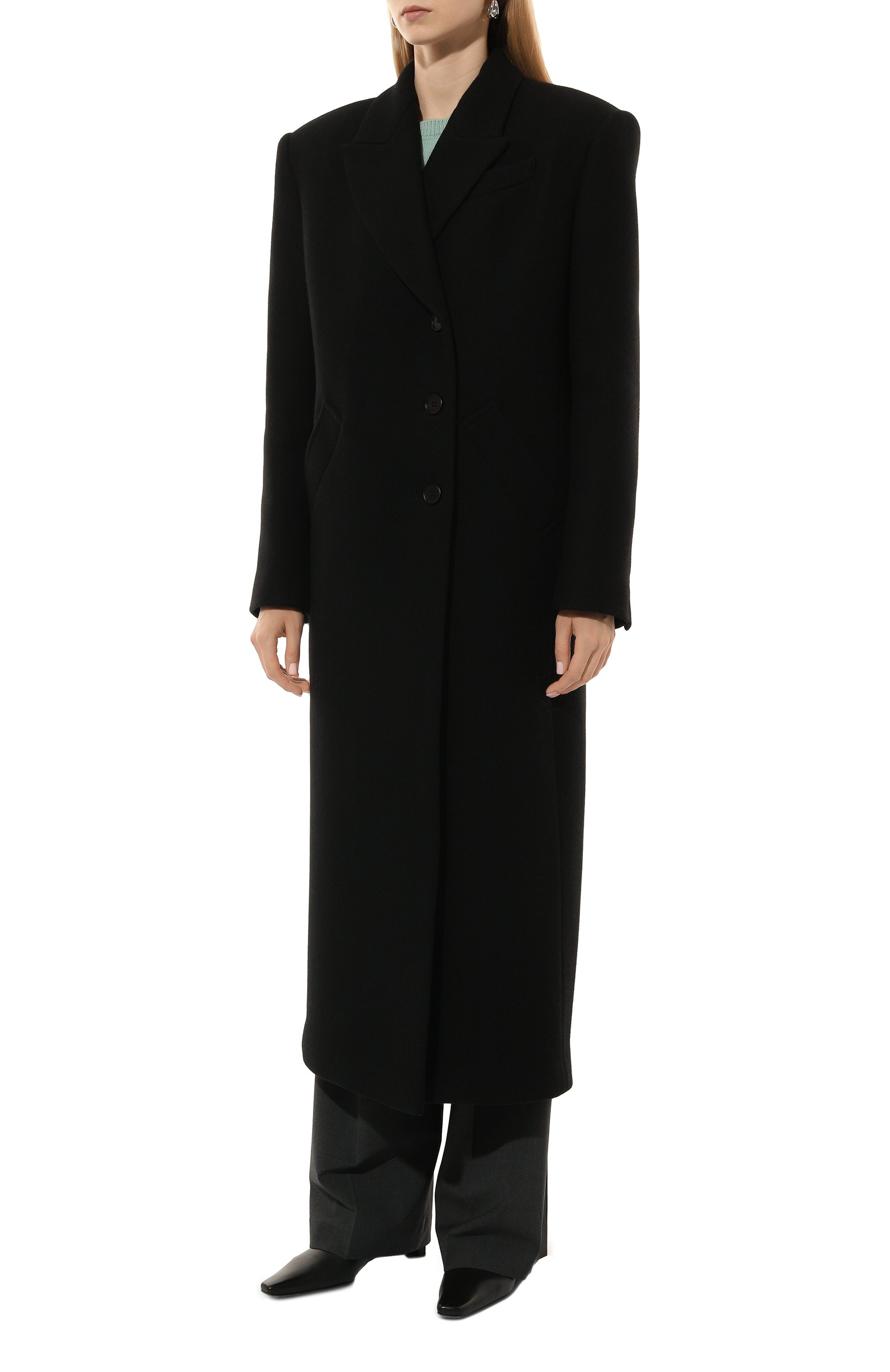 Пальто из шерсти и кашемира ELLYME, арт. 00188, фото 3