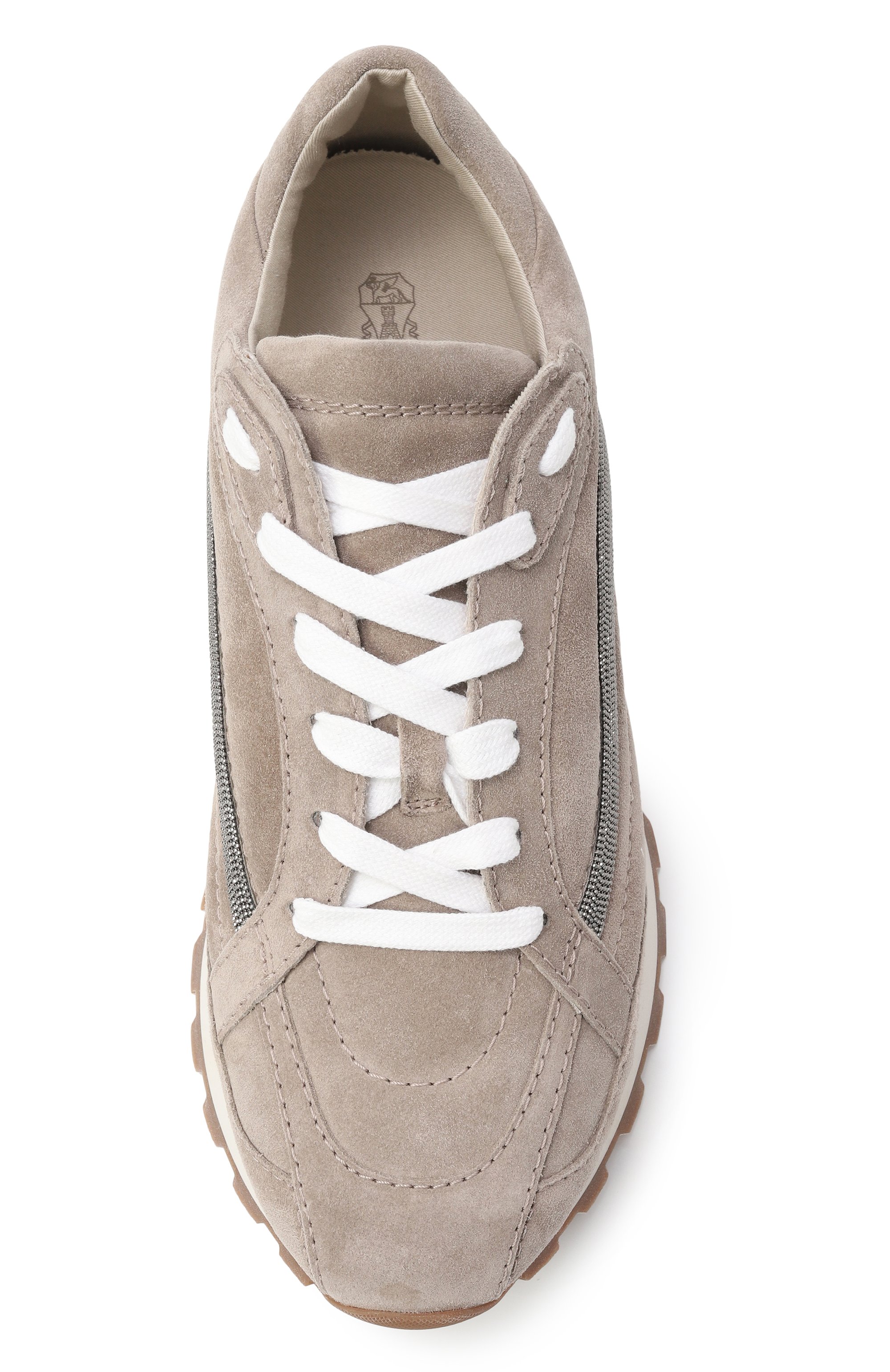 Замшевые кроссовки BRUNELLO CUCINELLI, арт. MZSFG2943, фото 6