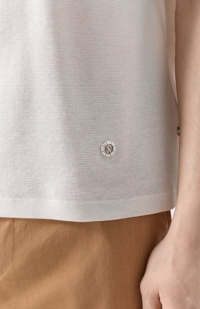 Футболка из хлопка и шелка STEFANO RICCI, арт. MNH5204390/CTK01S, фото 5