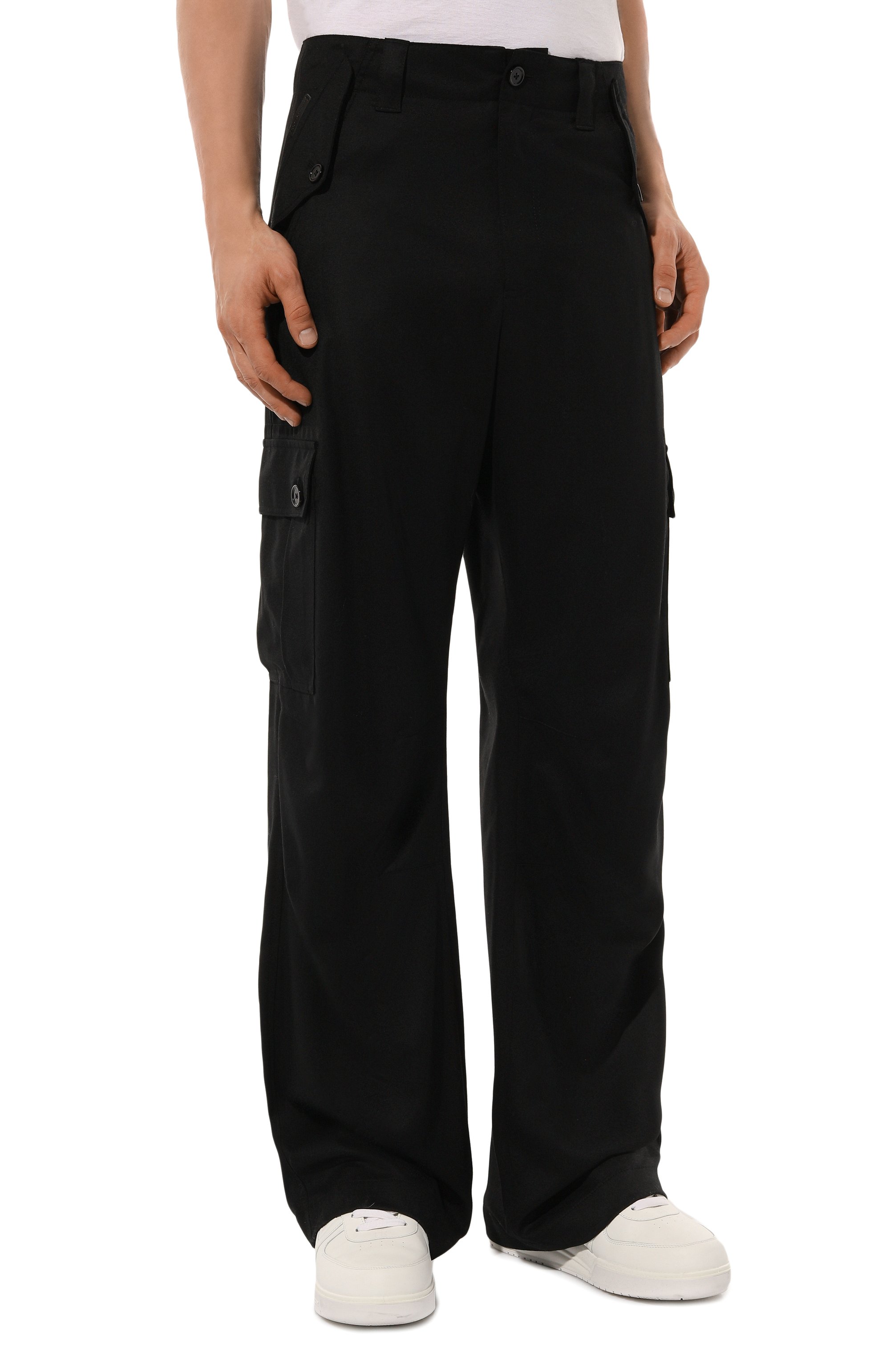 Шерстяные брюки-карго DOLCE & GABBANA, арт. GV30HT/FU21Q, фото 3