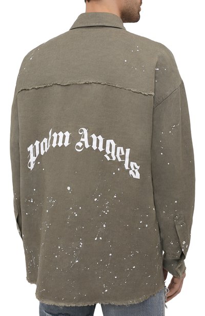 Рубашка PALM ANGELS, арт. PMGA079R21FAB0025601, фото 4