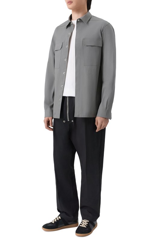 Хлопковая футболка Rick Owens RU01F2232/JA Белый  RU01F2232/JA Фото 2