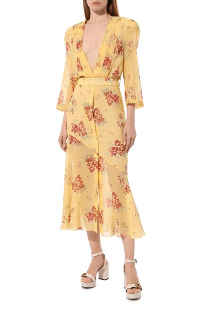 Шелковое платье ULYANA SERGEENKO, арт. ABM027FW22P 0275р22, фото 3
