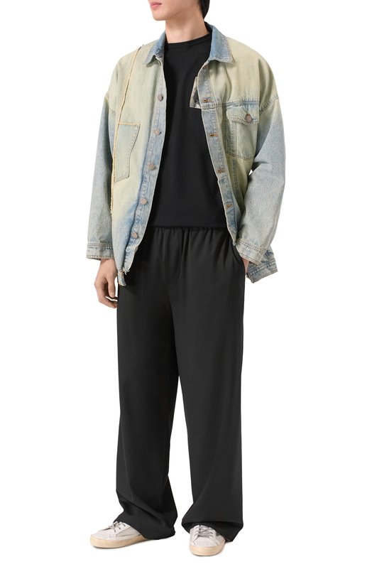 Хлопковая футболка Undercover UC2E4813-2 Чёрный  UC2E4813-2 Фото 2