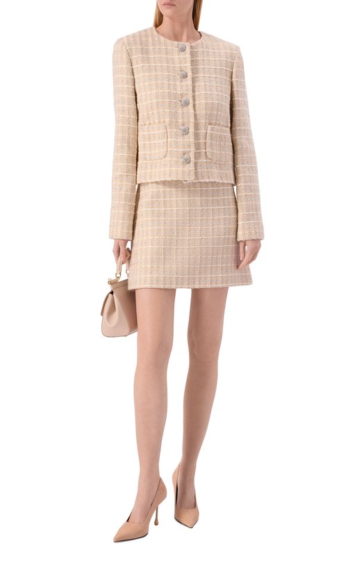 Замшевые туфли Ixia 95 Jimmy Choo IXIA 95/BZN Бежевый  IXIA 95/BZN Фото 3