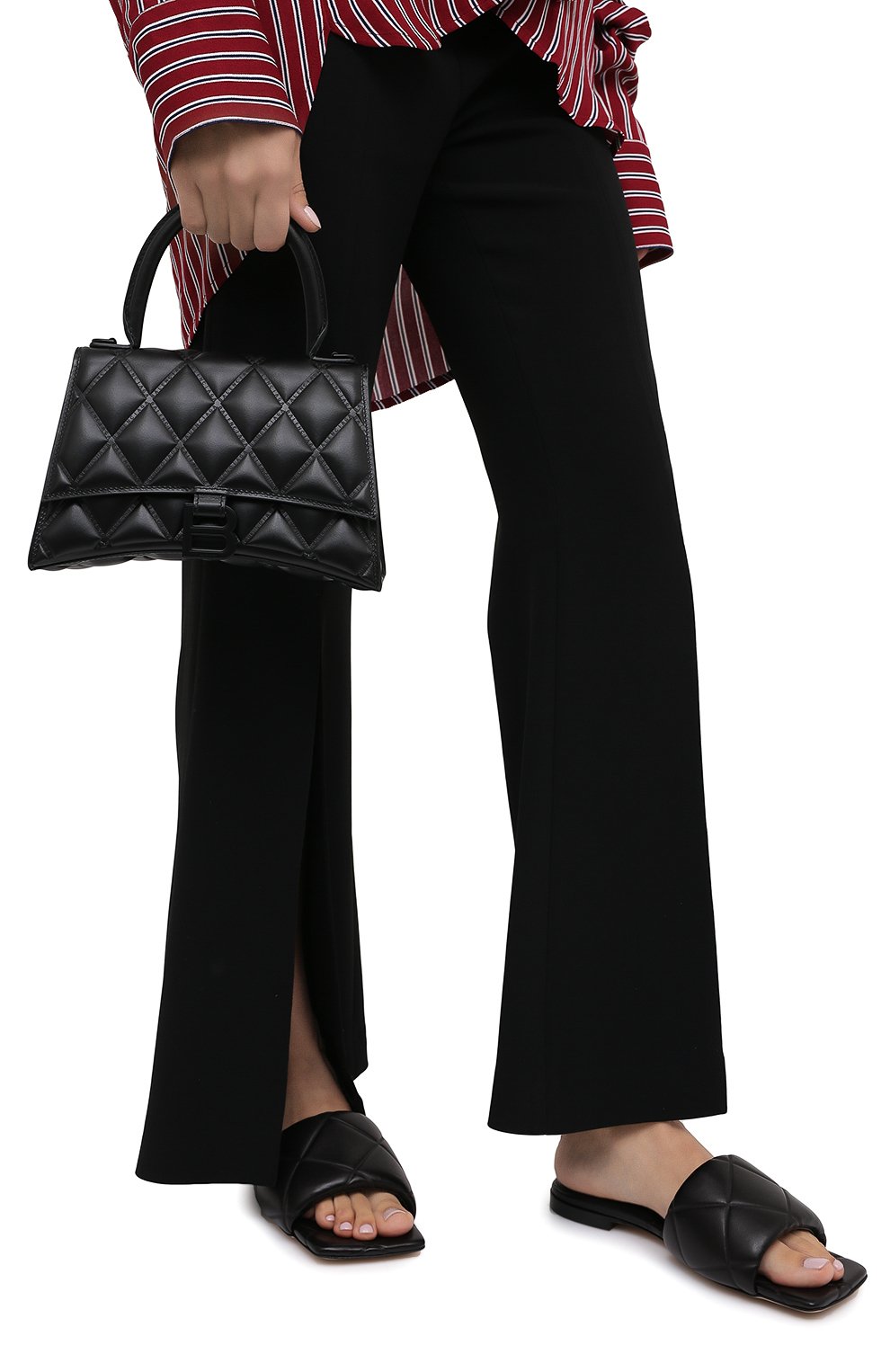 Сумка hourglass BALENCIAGA, арт. 593546/1WN27, фото 2