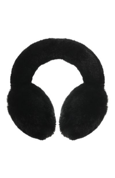 Женские меховые наушники из кролика YVES SALOMON, арт. 25WAA306XXREXX