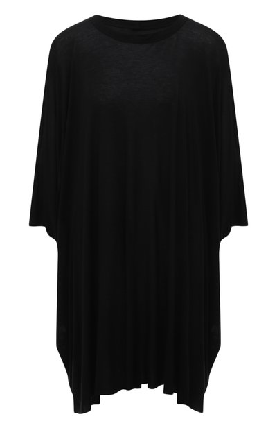 Женская футболка из вискозы и шелка RICK OWENS, арт. RP01C5204/JS