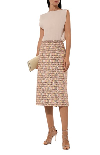 Юбка с отделкой пайетками ELIE SAAB, арт. SK029N, фото 2