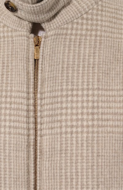 Шерстяной бомбер BRUNELLO CUCINELLI, арт. MY4786379, фото 5