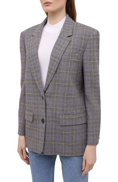 Жакет из шерсти и хлопка ISABEL MARANT ETOILE, арт. VE1513-21P011E/ILINDAE, фото 3