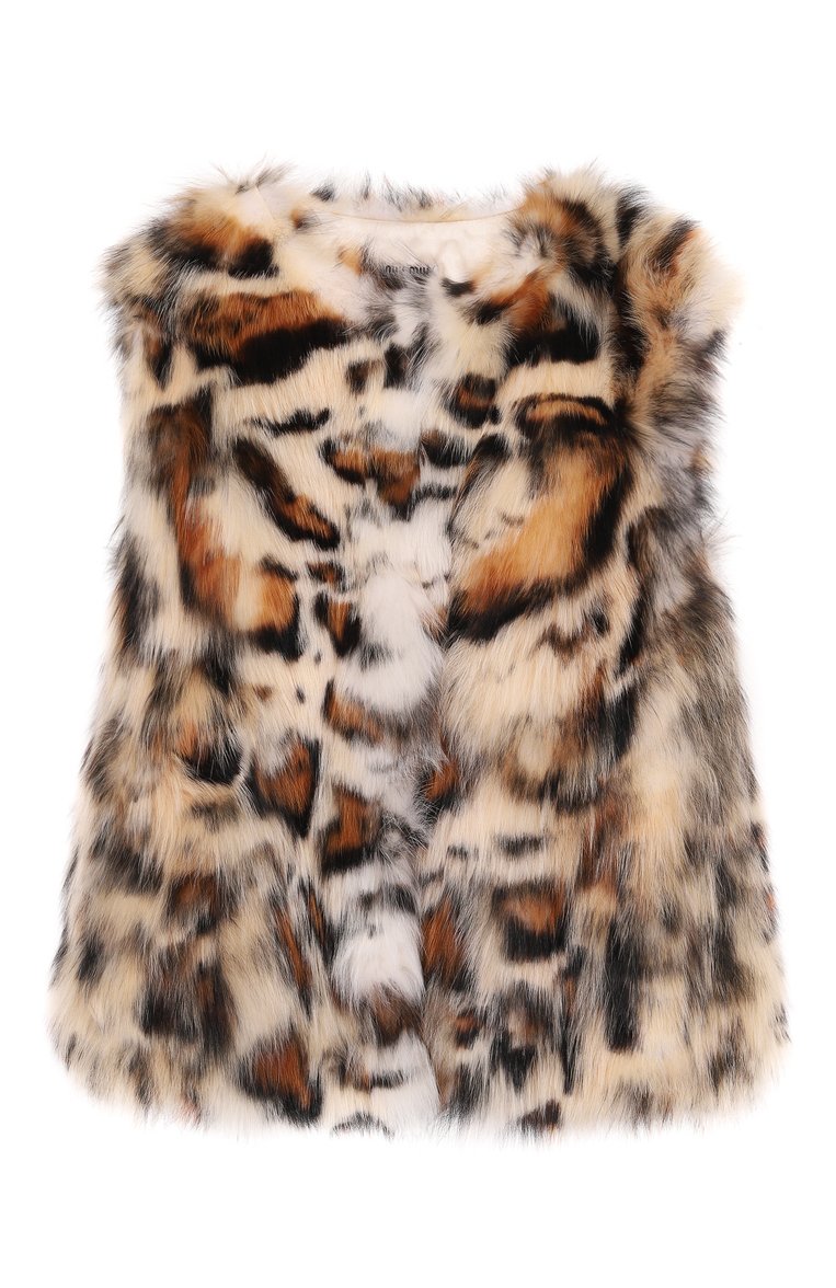 Жилет из лисы MIU MIU, арт. MYT038-1EM7-F098L, фото 1