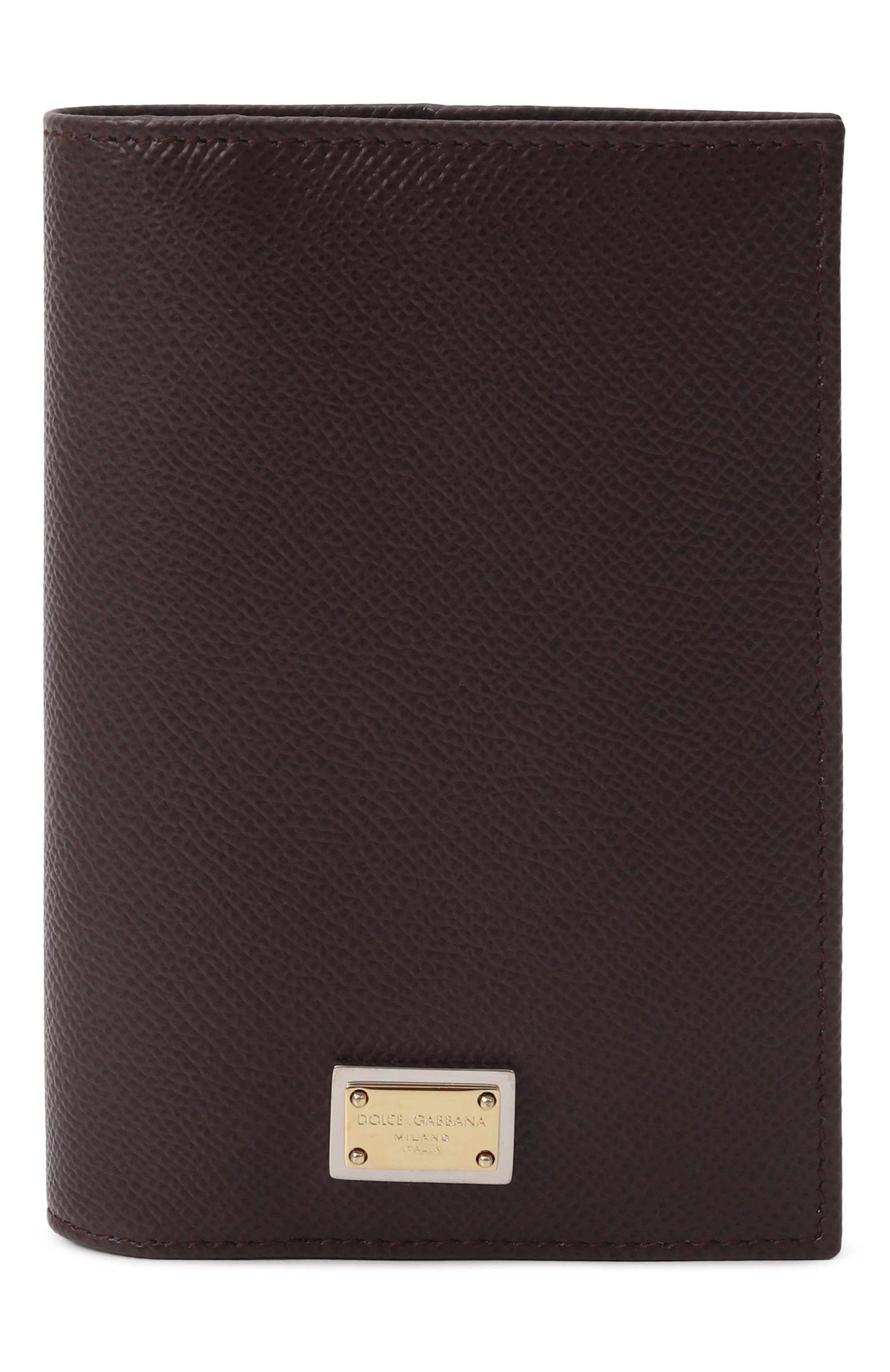 Кожаная обложка для паспорта DOLCE & GABBANA, арт. BI2215/A1001, фото 1