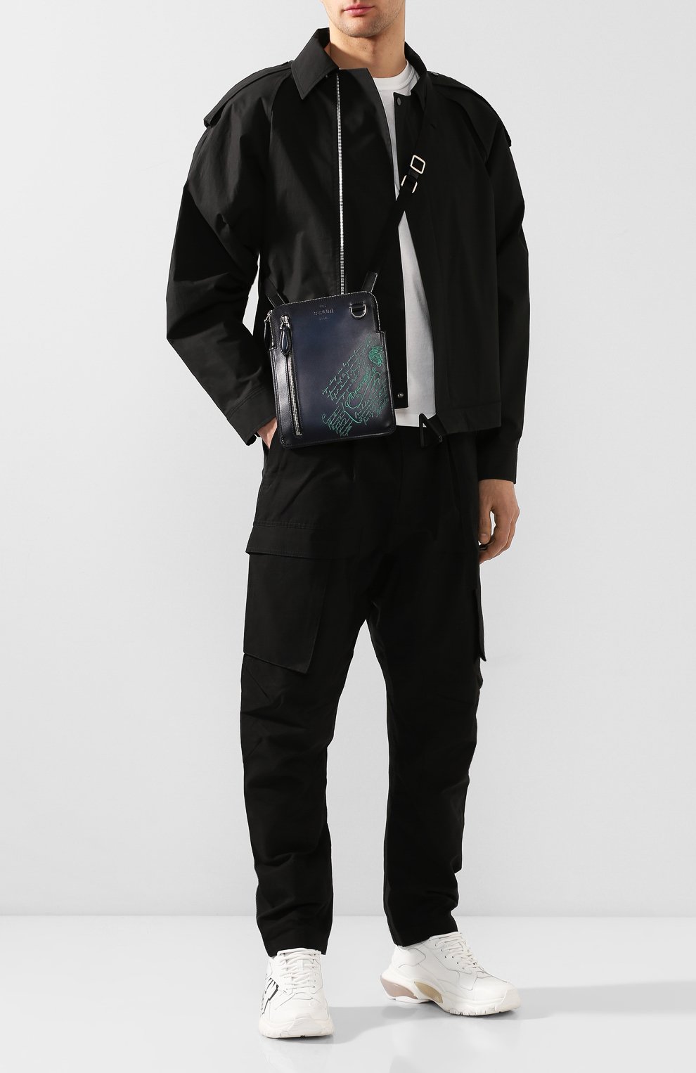 Комбинированная сумка BERLUTI, арт. M199177, фото 2