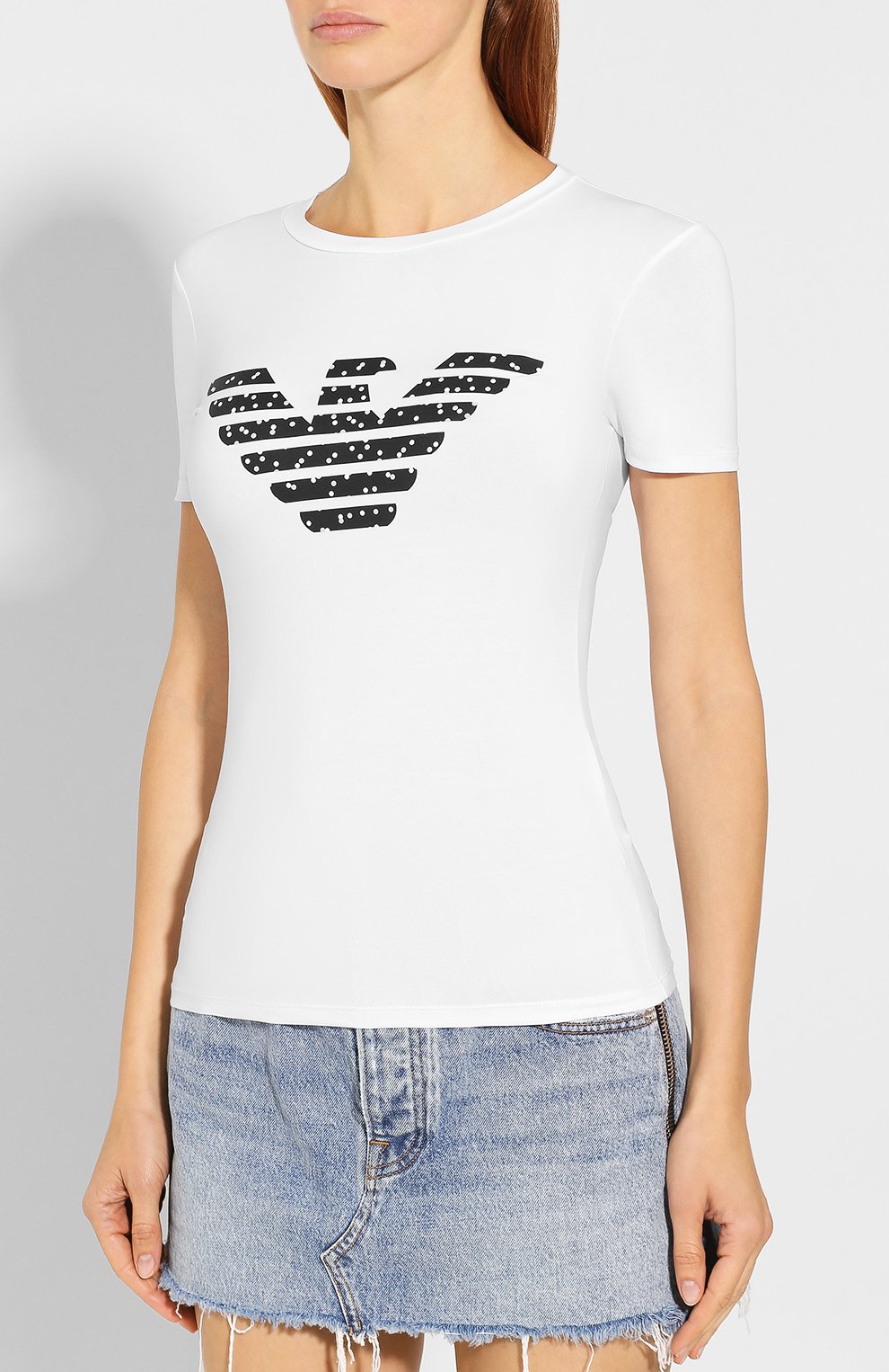 Хлопковая футболка EMPORIO ARMANI, арт. 6G2T7N/2J07Z, фото 3
