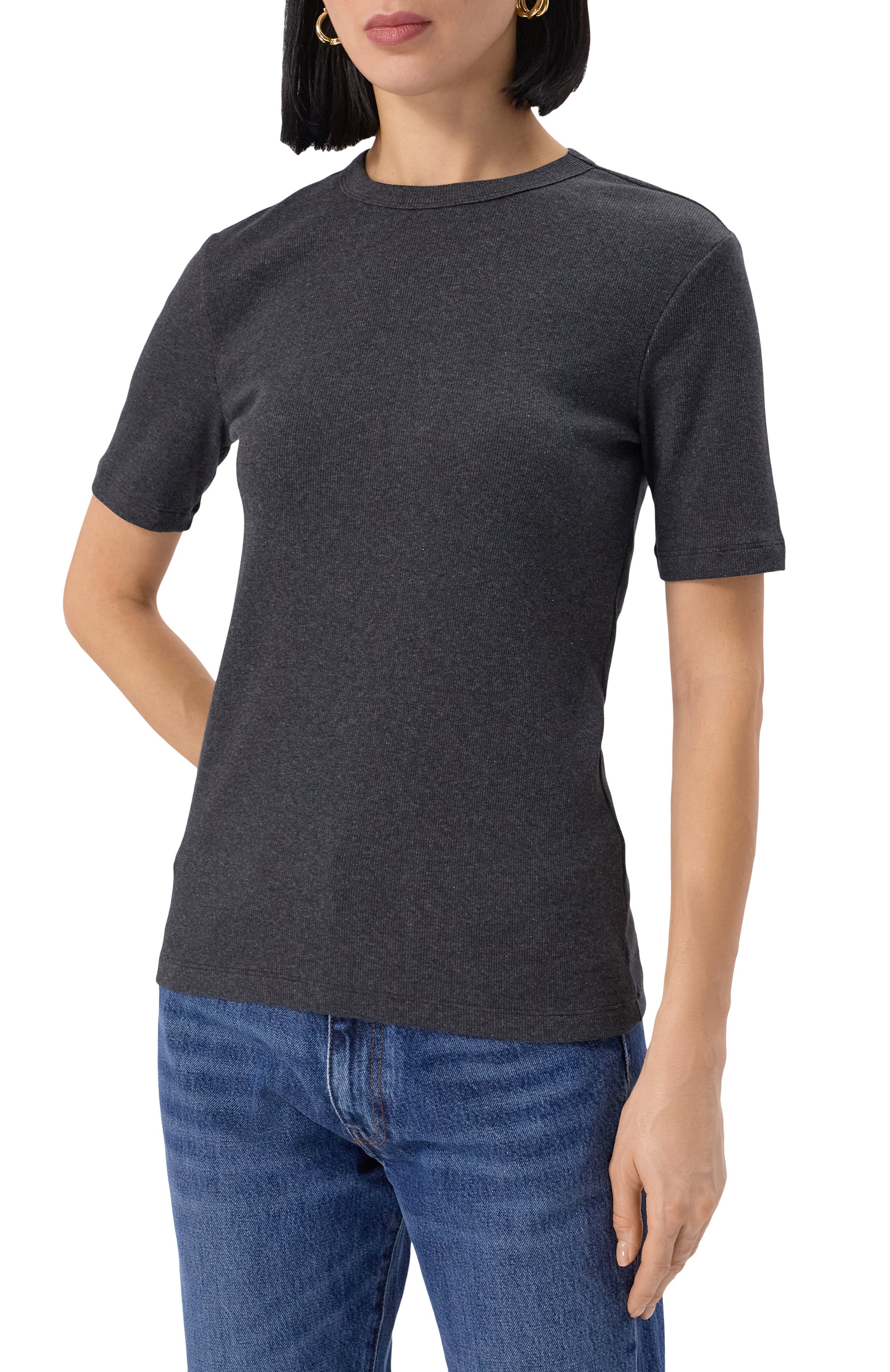 Хлопковая футболка TOTEME, арт. 243-WRT1459-FB0246, фото 3