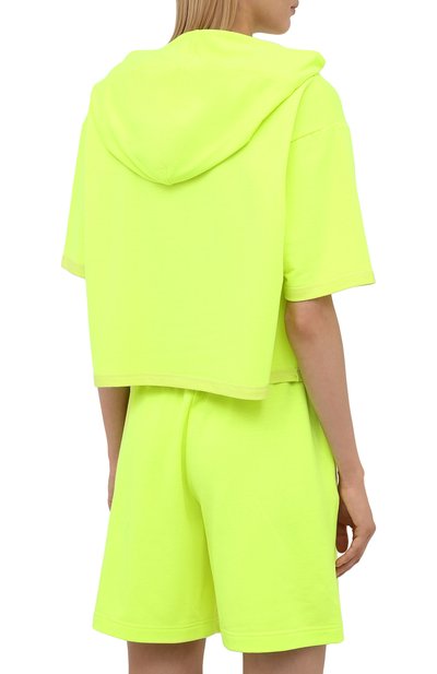 Хлопковый костюм SEVEN LAB зеленого цвета по цене 14700 руб., арт. HTS-D neon yellow, фото 3 Хлопковый костюм SEVEN LAB, арт. HTS-D neon yellow, фото 3