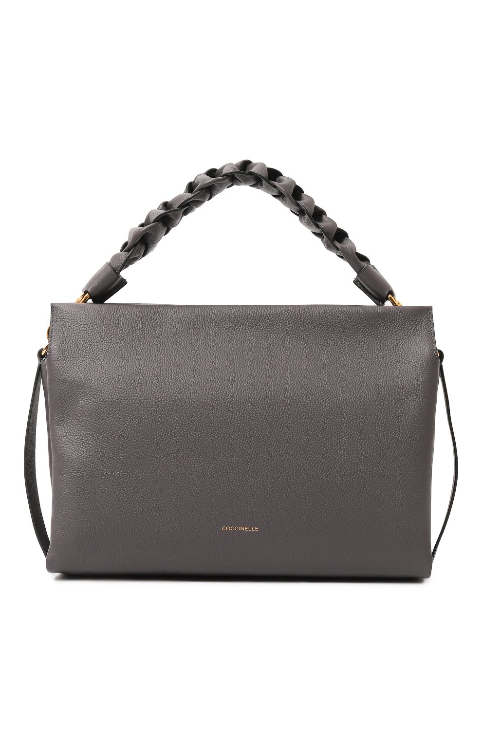 Сумка boheme medium COCCINELLE серого цвета по цене 46200 руб., арт. E1 M50 19 02 01, фото 1 Сумка boheme medium COCCINELLE, арт. E1 M50 19 02 01, фото 1