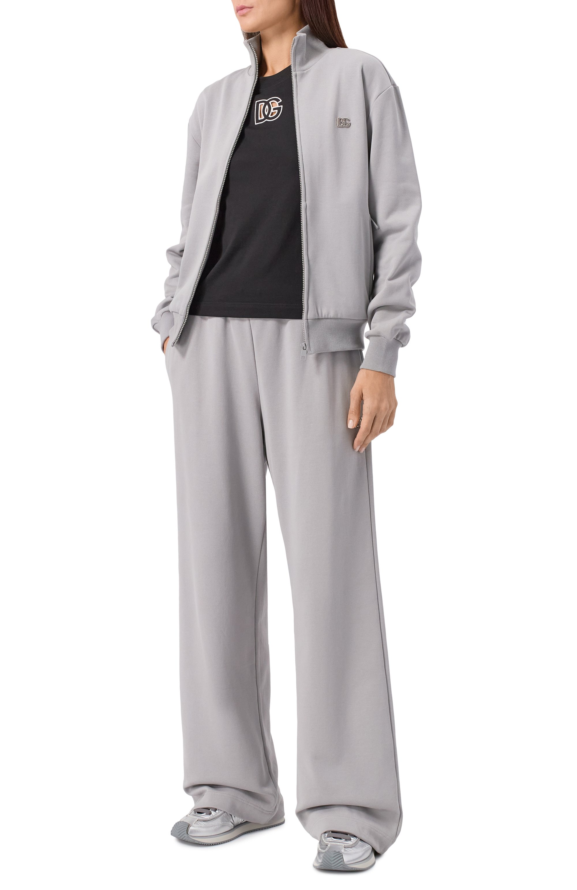 Текстильные кроссовки dg cushion DOLCE & GABBANA, арт. CK2288/AE474, фото 3