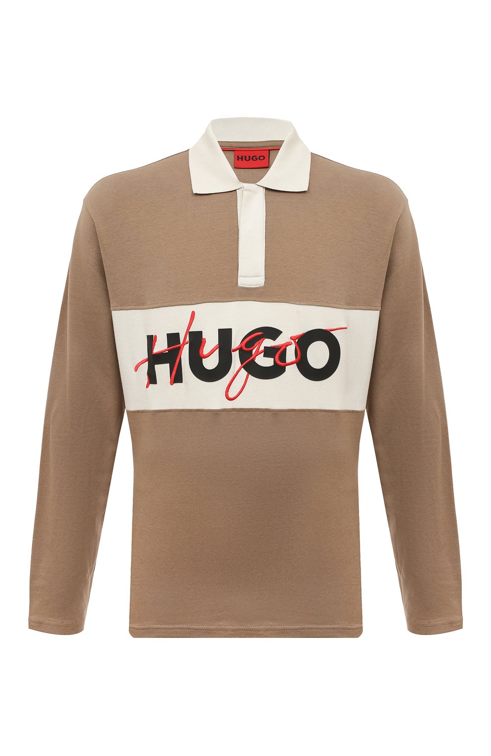 Хлопковое поло HUGO, арт. 50494348, фото 1