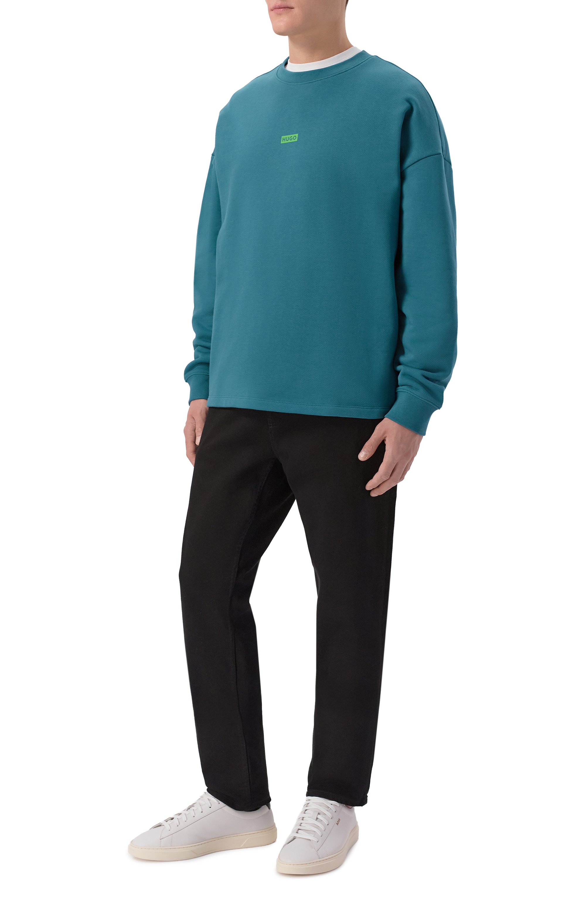 Хлопковый свитшот HUGO BLUE, арт. 50510732, фото 2