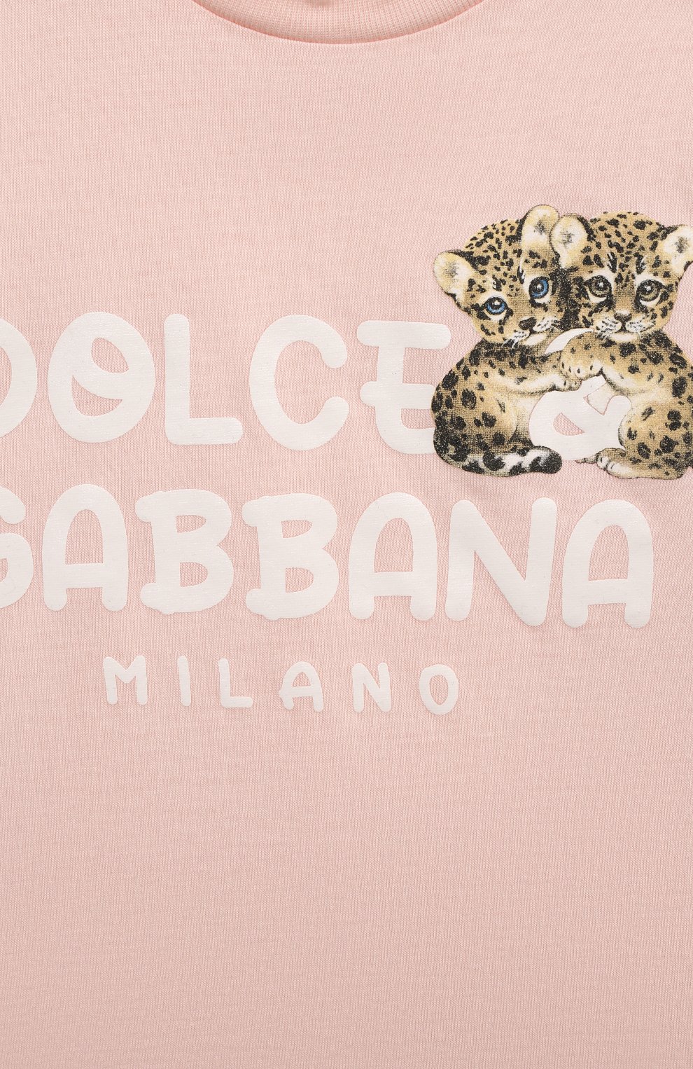 Хлопковая футболка DOLCE & GABBANA, арт. L2JTIT/G7MKA, фото 3