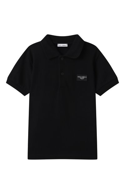 Хлопковое поло DOLCE & GABBANA, арт. L4JTGW/G7M4T/2-6